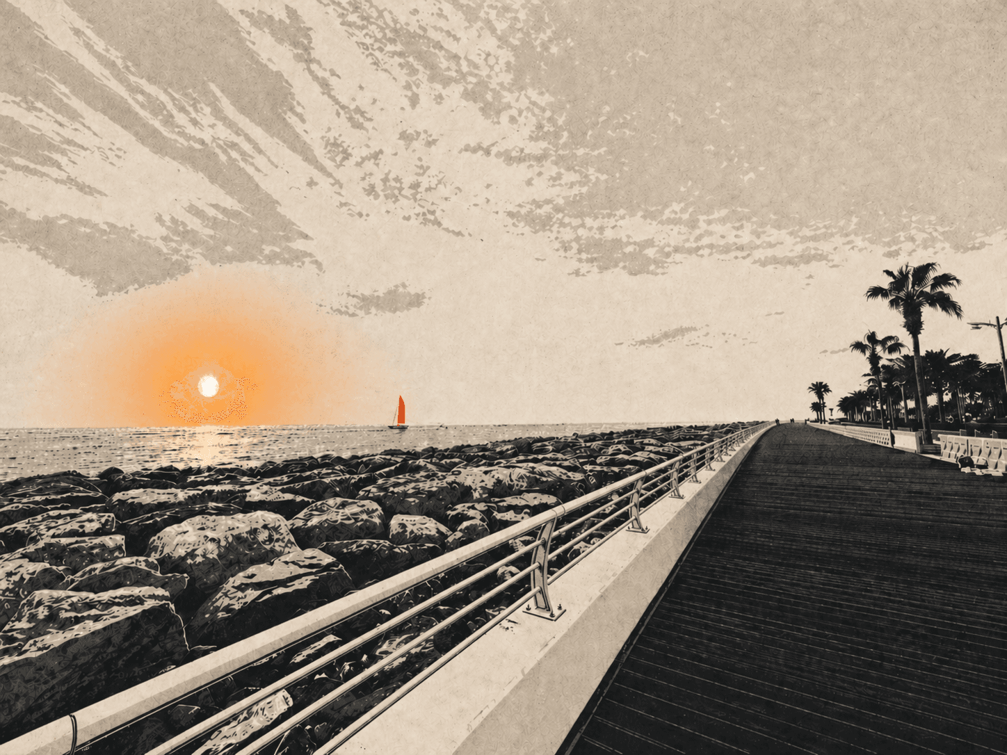 Palm Jumeirah Boardwalk (Crescent)