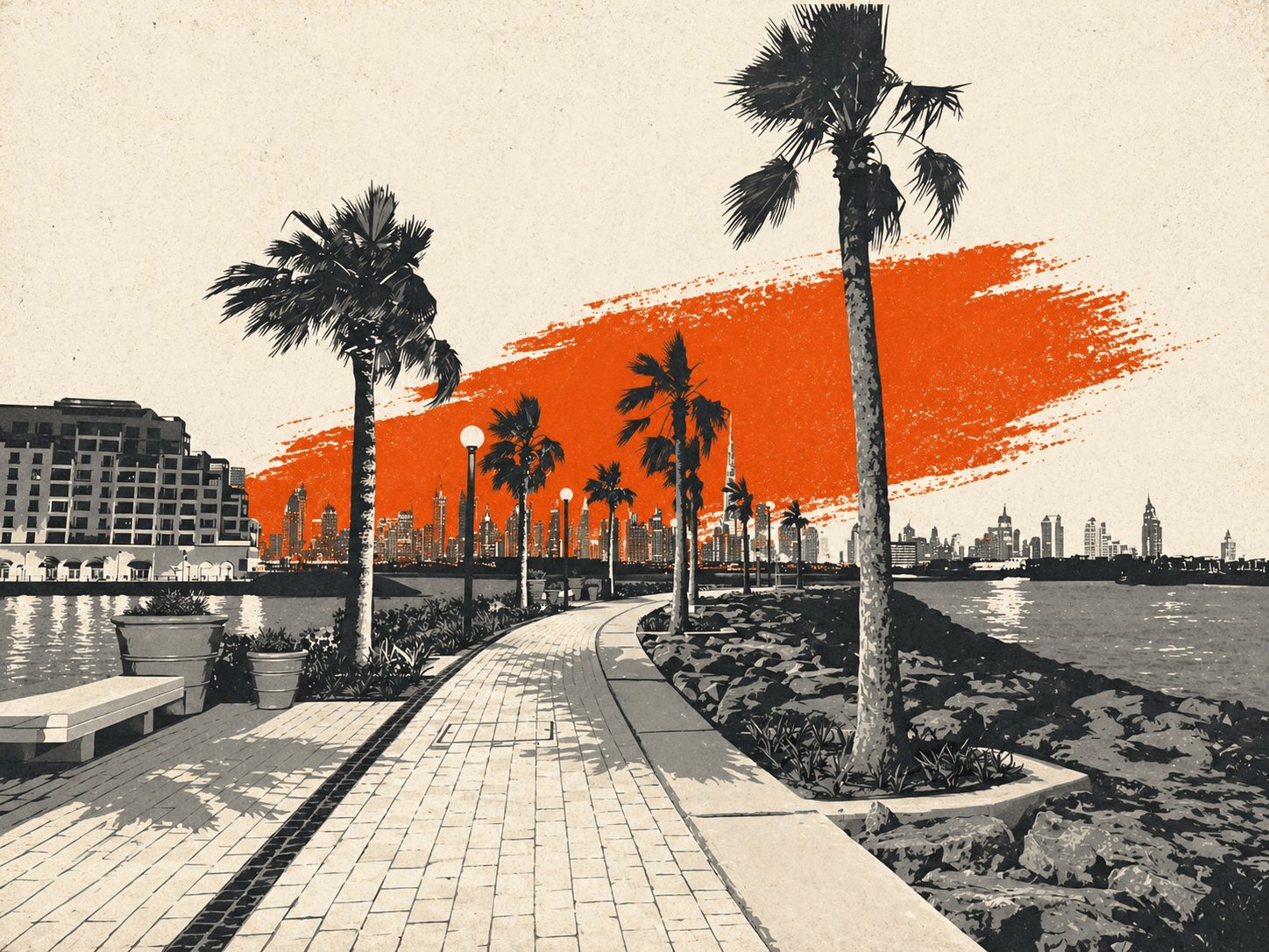 Port de La Mer Seafront Promenade